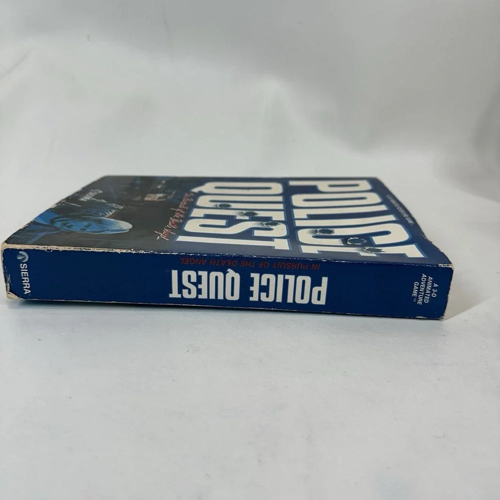 Police Quest Pursuit of Death Angel‎ (PC, US) Adventure Sierra Big Box NO DISCS